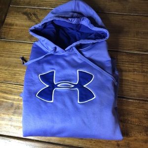 Purple underarmour hoodie